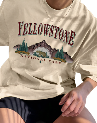 Men's Yellowstone Graphic Tee