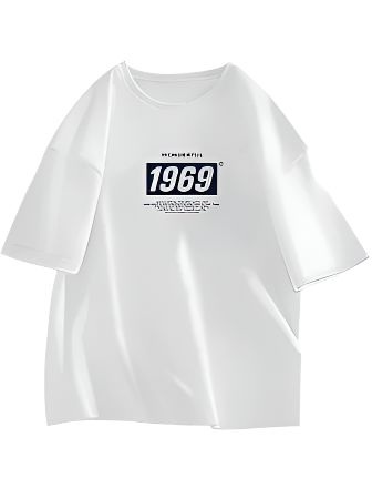 Men's 1969 Logo Oversized Tee