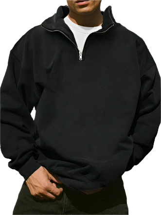 Men's Half Zip Sweatshirt