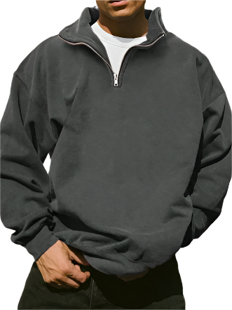 Men's Half Zip Sweatshirt