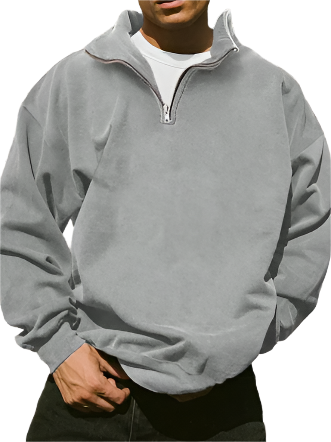 Men's Half Zip Sweatshirt